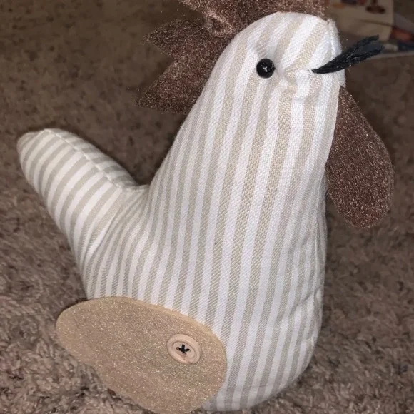 True Living Table Decor Fabric Rooster House Decoration Stuffed - Picture 1 of 2